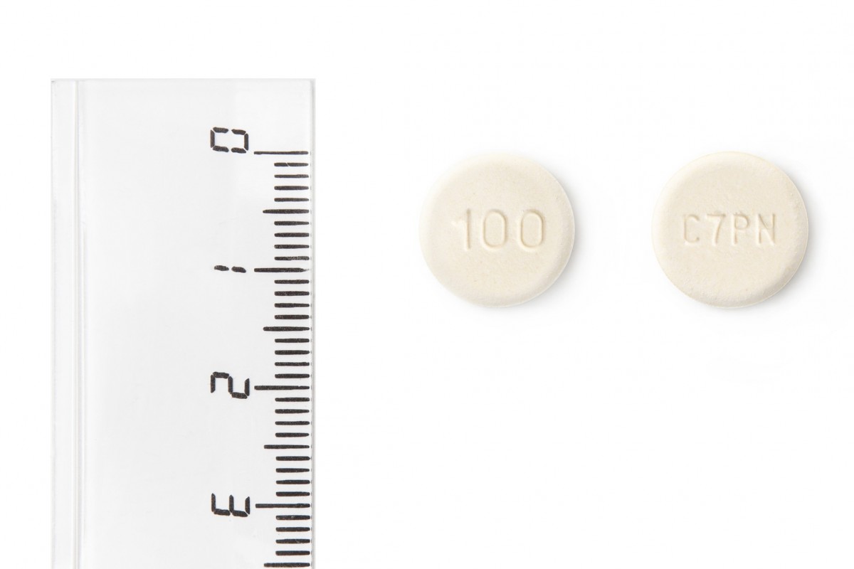 NEMEA 100 MG COMPRIMIDOS BUCODISPERSABLES EFG, 40 comprimidos fotografía de la forma farmacéutica.