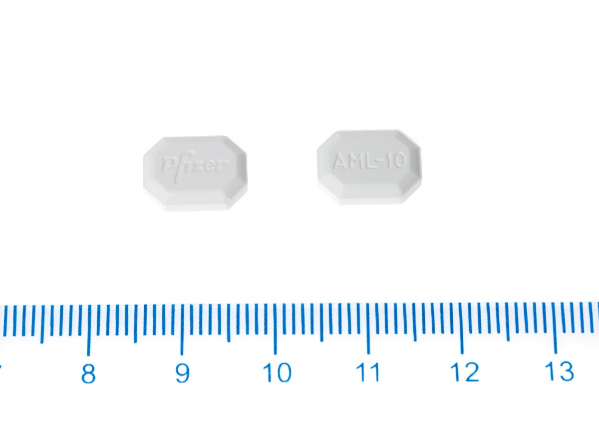 NORVAS 10 mg COMPRIMIDOS, 500 comprimidos fotografía de la forma farmacéutica.