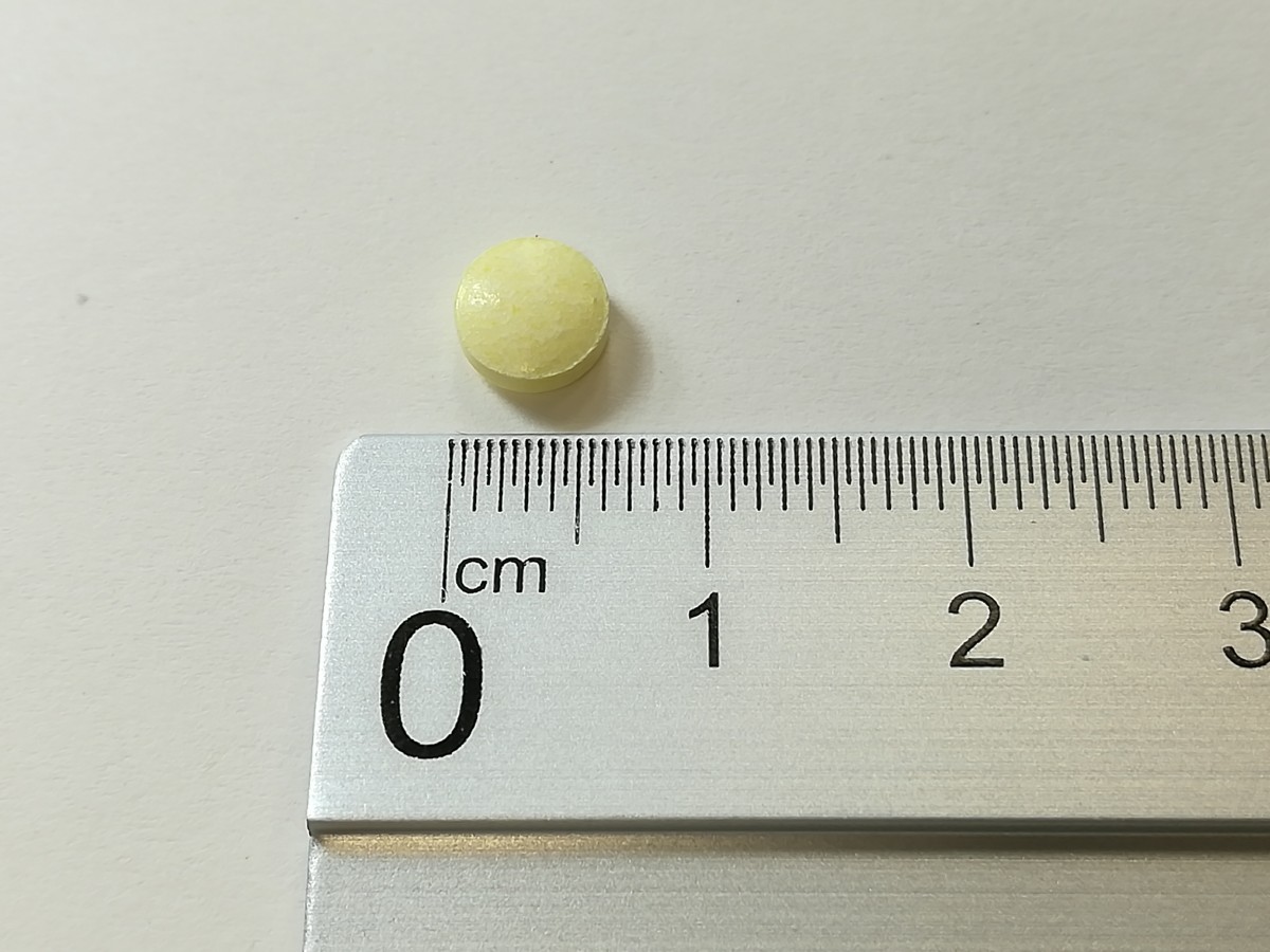 OLANZAPINA NORMON 5 mg COMPRIMIDOS BUCODISPERSABLES EFG , 500 comprimidos fotografía de la forma farmacéutica.