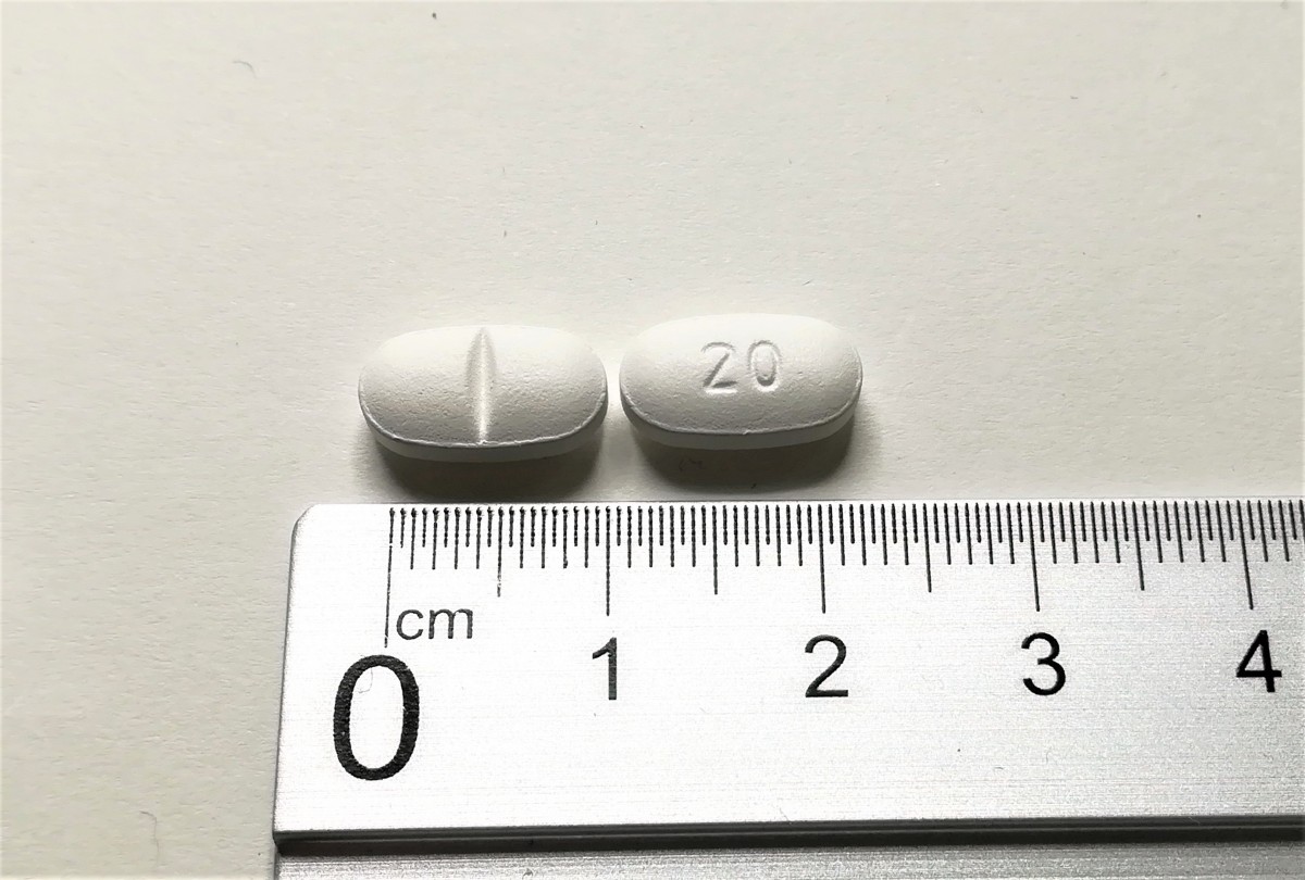 PAROXETINA NORMON 20 mg COMPRIMIDOS RECUBIERTOS CON PELICULA EFG, 14 comprimidos fotografía de la forma farmacéutica.