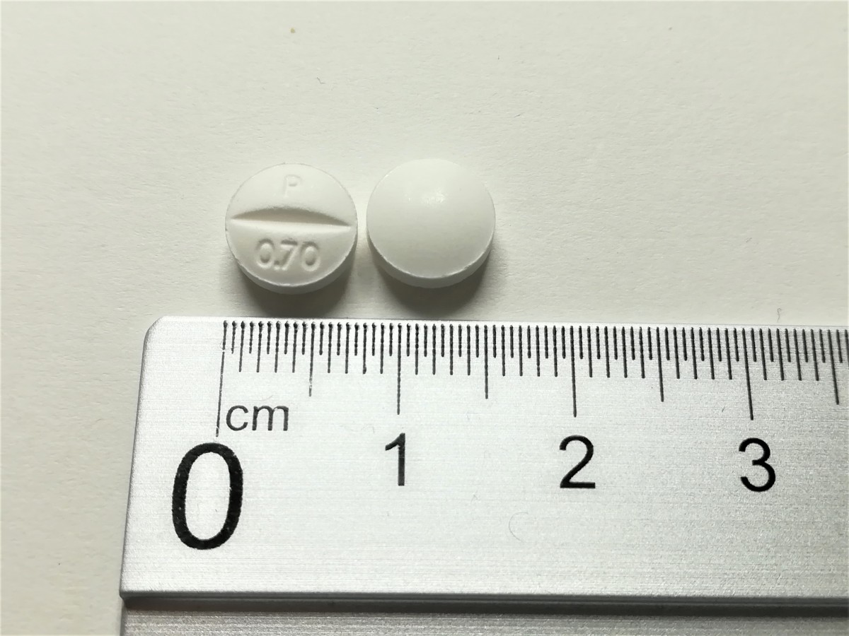 PRAMIPEXOL NORMON 0,7 mg COMPRIMIDOS EFG, 100 comprimidos fotografía de la forma farmacéutica.
