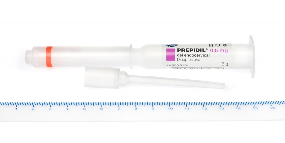 PREPIDIL 0,5 mg GEL ENDOCERVICAL, 25 jeringas precargadas fotografía de la forma farmacéutica.