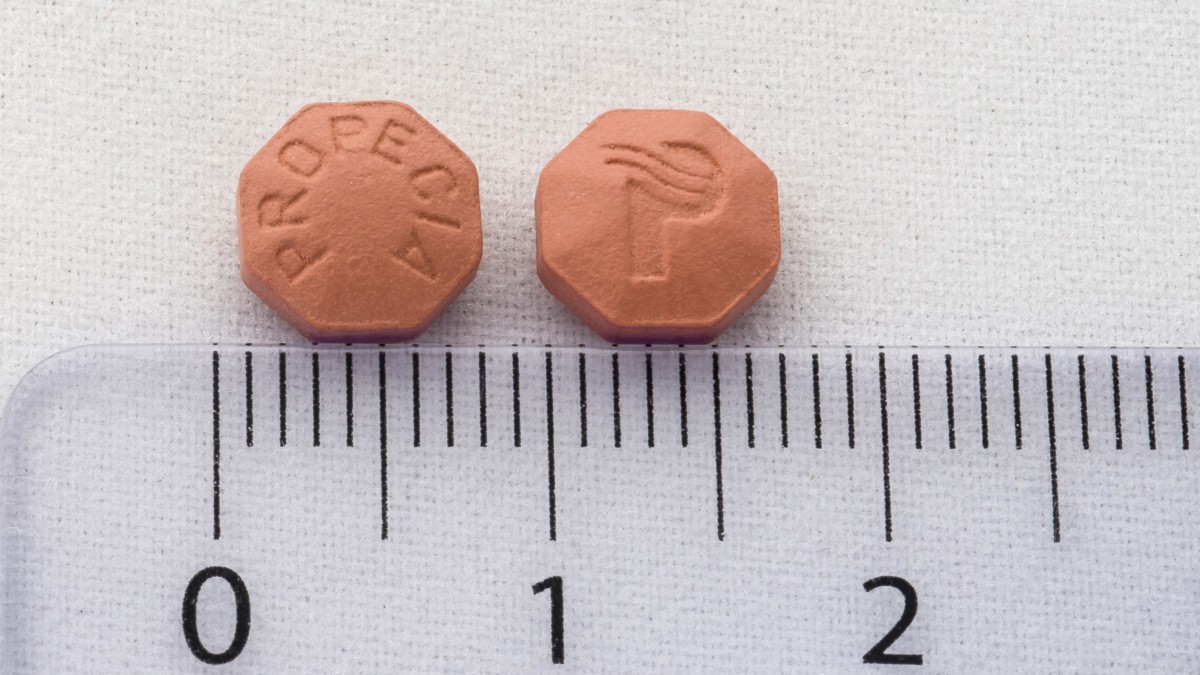 PROPECIA 1 mg  COMPRIMIDOS  RECUBIERTOS CON PELICULA , 28 comprimidos fotografía de la forma farmacéutica.