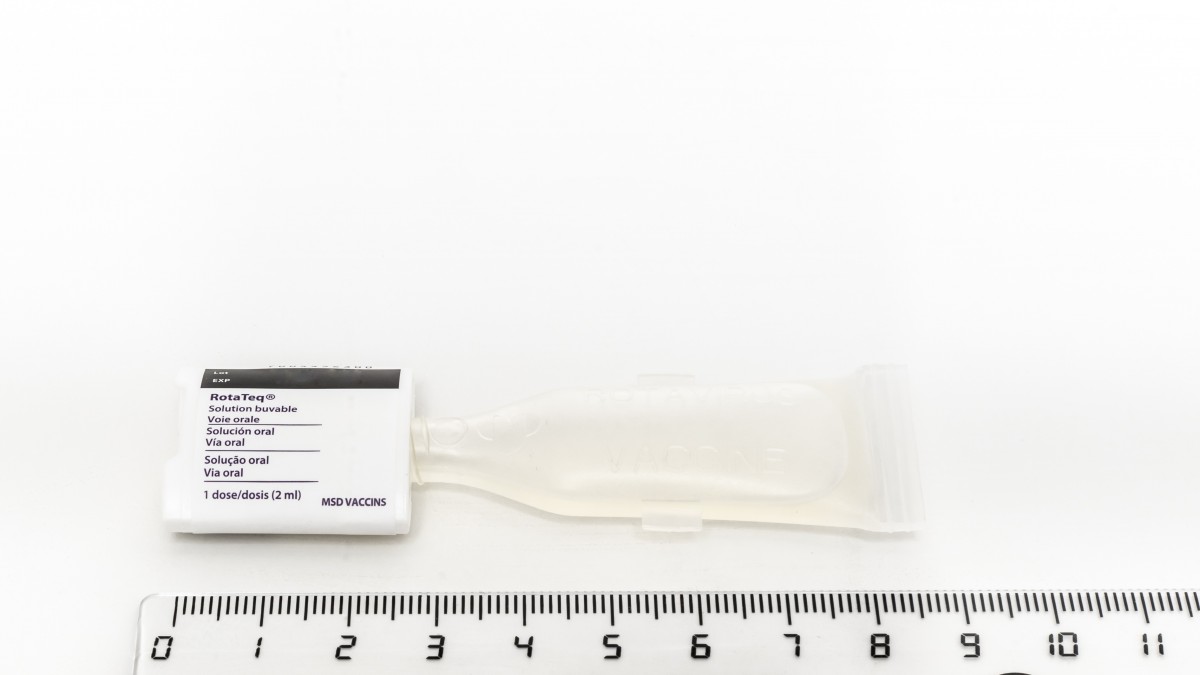 ROTATEQ SOLUCION ORAL, 1 tubo de 2 ml fotografía de la forma farmacéutica.