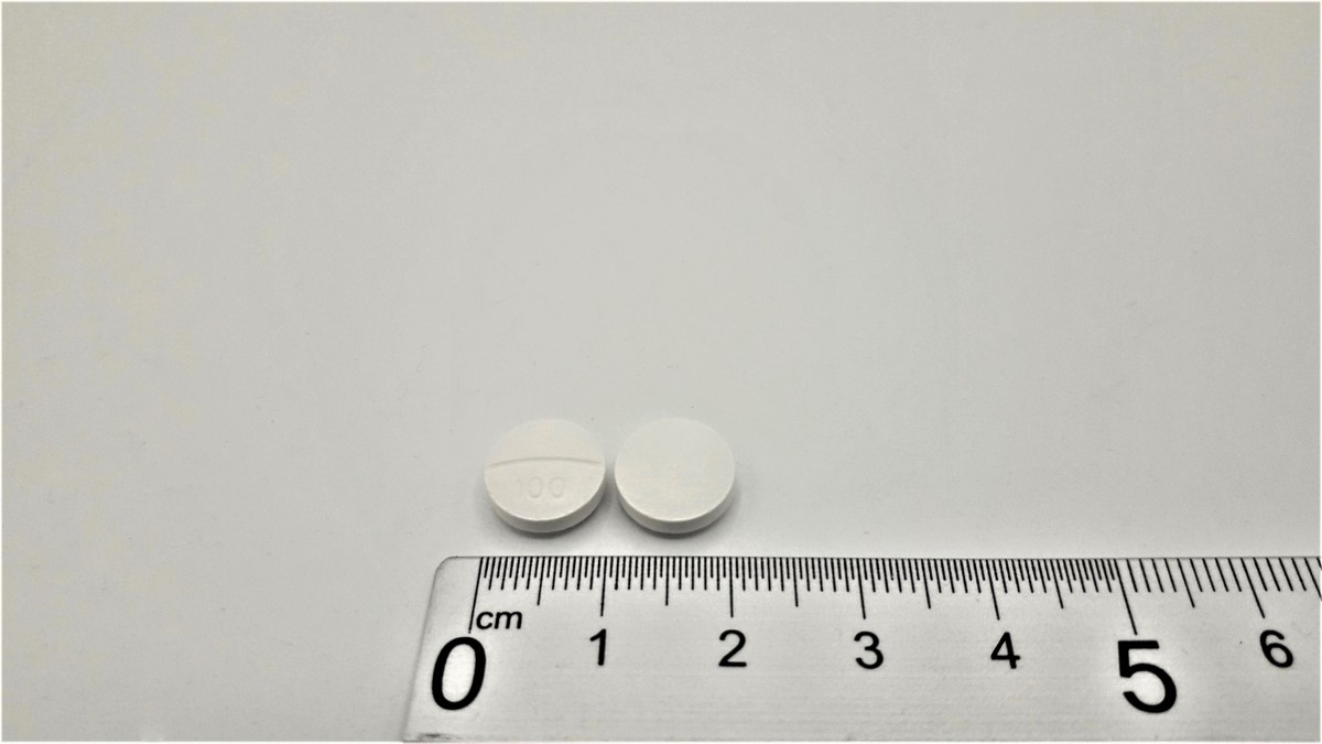 SERTRALINA NORMON 100 mg COMPRIMIDOS RECUBIERTOS CON PELICULA EFG, 30 comprimidos fotografía de la forma farmacéutica.