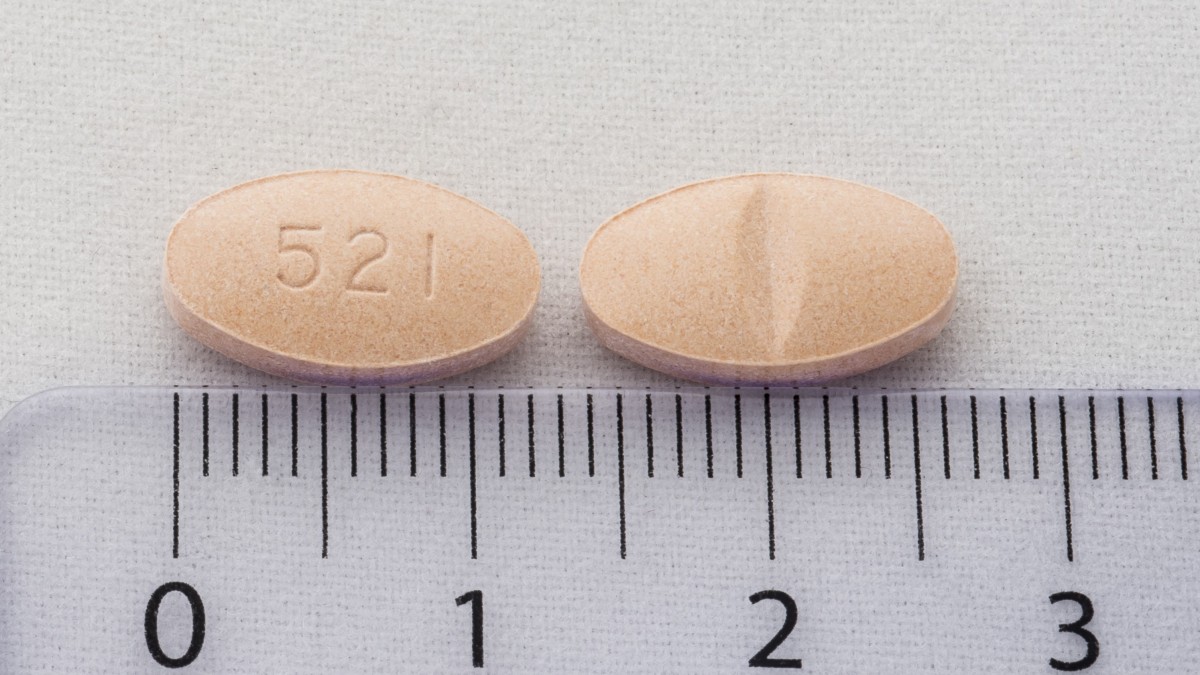 SINEMET RETARD 50 mg/200 mg COMPRIMIDOS DE LIBERACION PROLONGADA , 100 comprimidos fotografía de la forma farmacéutica.