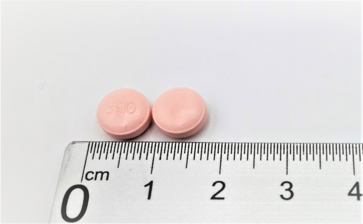 SOLIFENACINA NORMON 10 MG COMPRIMIDOS RECUBIERTOS CON PELICULA EFG, 30 comprimidos (Blister Al/PVC) fotografía de la forma farmacéutica.