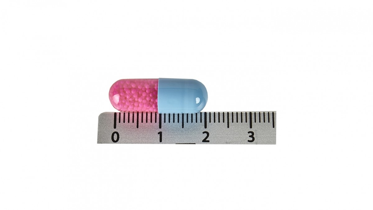 SPORANOX 100 mg CAPSULAS , 14 cápsulas fotografía de la forma farmacéutica.