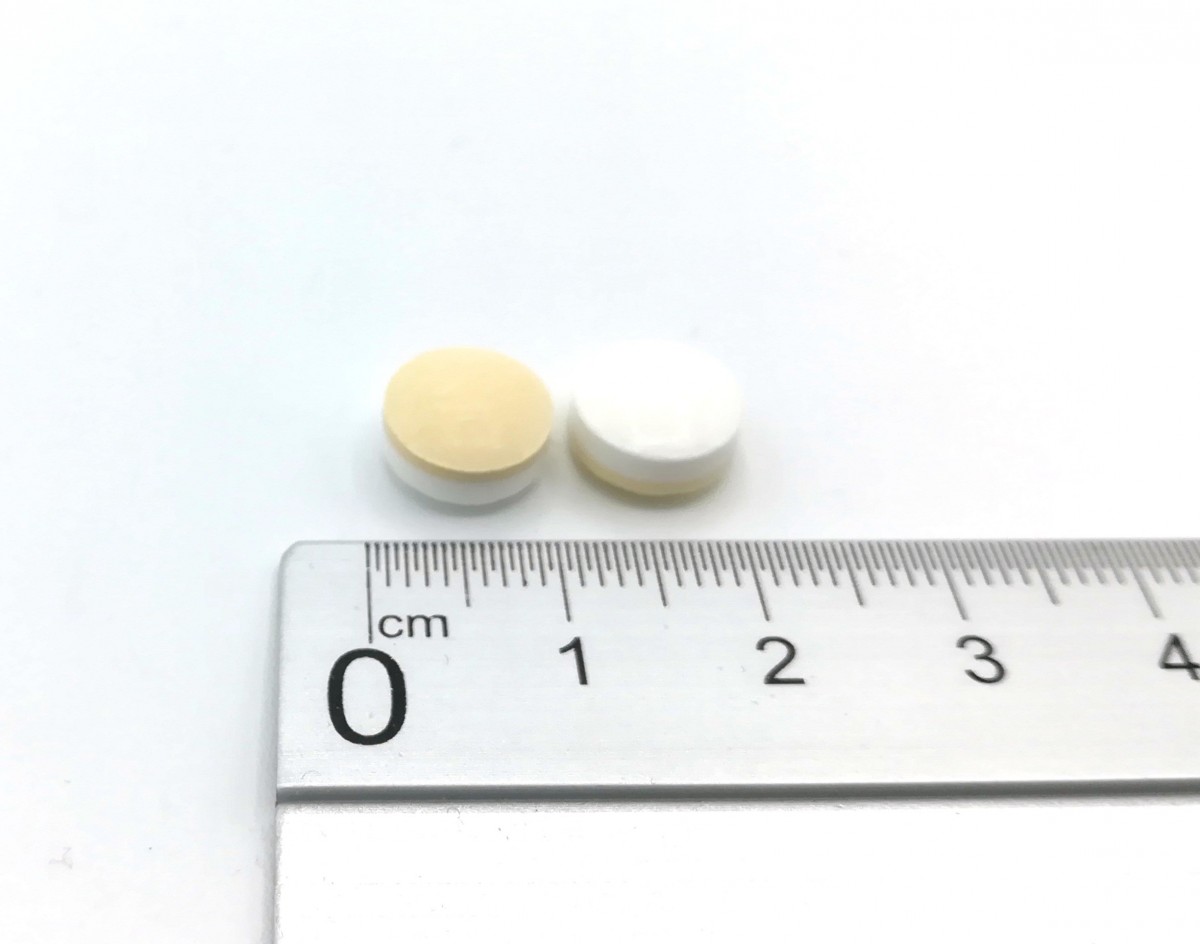 TELMISARTAN/HIDROCLOROTIAZIDA NORMON 40 MG/12,5 MG COMPRIMIDOS EFG , 28 comprimidos fotografía de la forma farmacéutica.