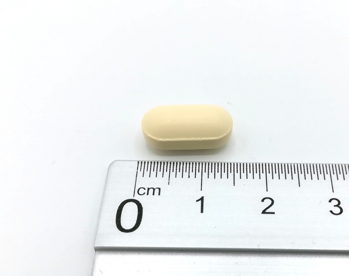 TRAMADOL/PARACETAMOL NORMON 37,5 mg/ 325 mg COMPRIMIDOS RECUBIERTOS CON PELICULA EFG, 20 comprimidos fotografía de la forma farmacéutica.