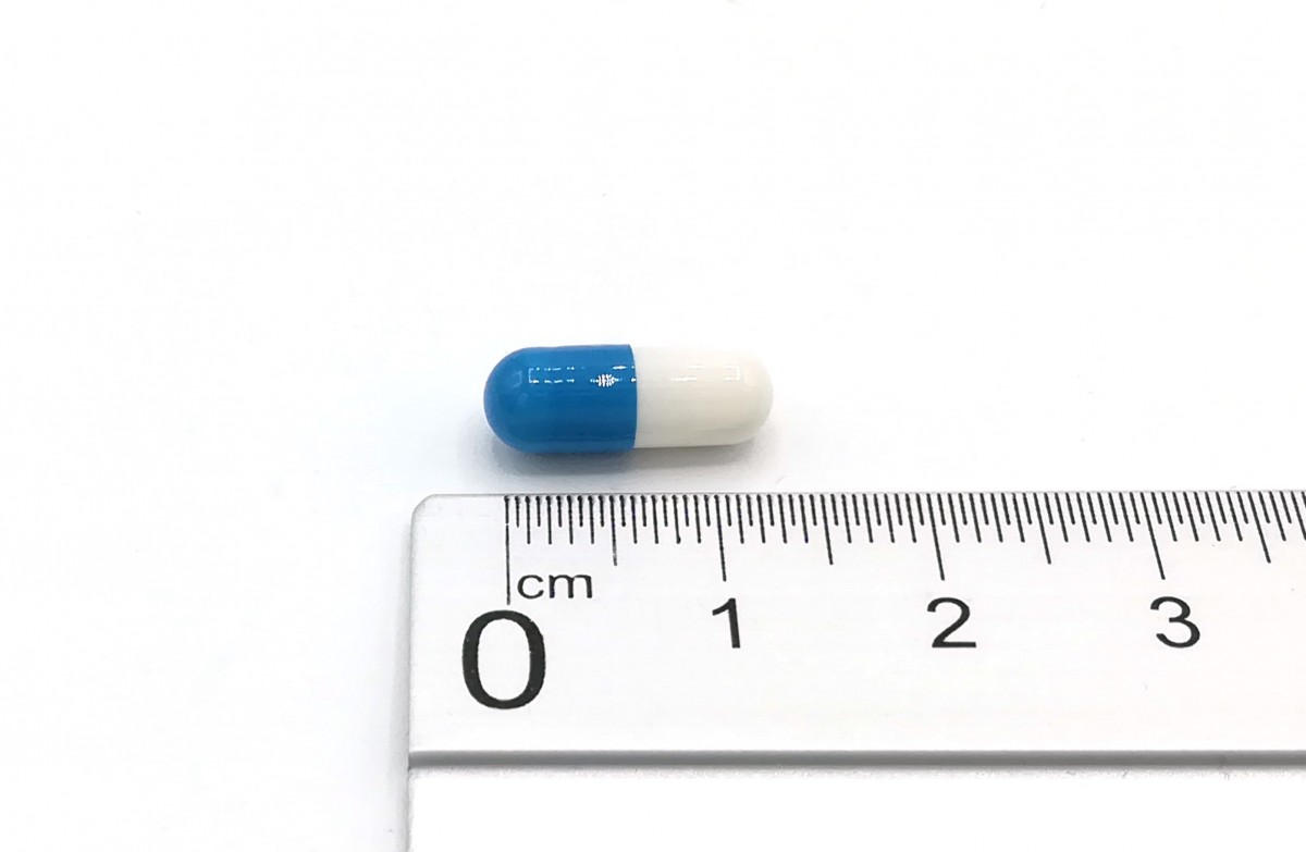 ZIPRASIDONA NORMON 20 mg CAPSULAS DURAS EFG , 56 cápsulas fotografía de la forma farmacéutica.