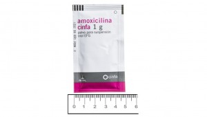 AMOXICILINA CINFA 1000 MG POLVO PARA SUSPENSIÓN ORAL EN SOBRES EFG , 30 ...