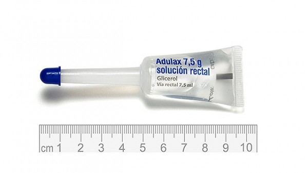 ADULAX 7,5  G SOLUCIÓN RECTAL , 4 enemas de 7,5 ml fotografía de la forma farmacéutica.