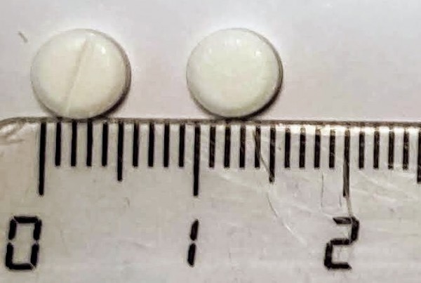 CARVEDILOL TECNIGEN 6,25 mg COMPRIMIDOS EFG, 28 comprimidos fotografía de la forma farmacéutica.