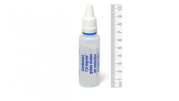 CONTUMAX 7,5 mg/ml GOTAS ORALES EN SOLUCION , 1 frasco de 30 ml fotografía de la forma farmacéutica.
