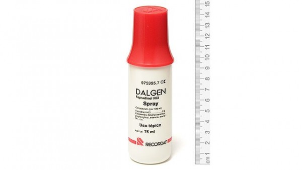 DALGEN SPRAY SOLUCION, 1 frasco de 75 ml fotografía de la forma farmacéutica.