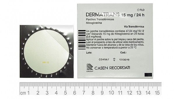 DERMATRANS 15 mg/24 H PARCHE TRANSDERMICO, 30 parches fotografía de la forma farmacéutica.