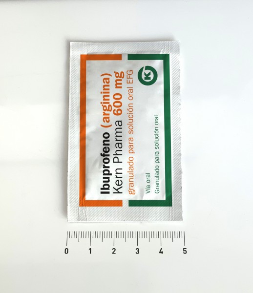 Ibuprofeno Arginina Kern Pharma Mg Granulado Para Solucion Oral