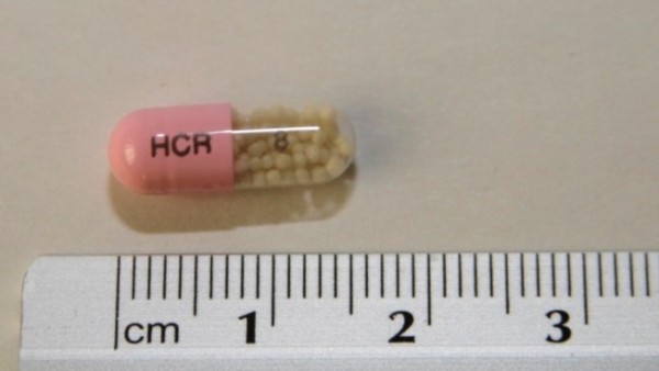 PALLADONE CONTINUS 8 mg CAPSULAS DURAS DE LIBERACION PROLONGADA , 56 cápsulas fotografía de la forma farmacéutica.