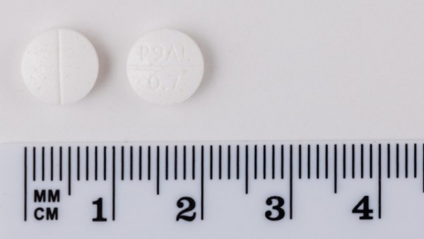 PRAMIPEXOL SANDOZ 0,7 mg COMPRIMIDOS EFG , 100 comprimidos fotografía de la forma farmacéutica.