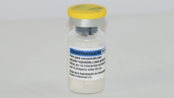 REMIFENTANILO NORIDEM 2 MG POLVO PARA CONCENTRADO PARA SOLUCION INYECTABLE Y PARA PERFUSION EFG , 5 viales de 2 mg fotografía de la forma farmacéutica.