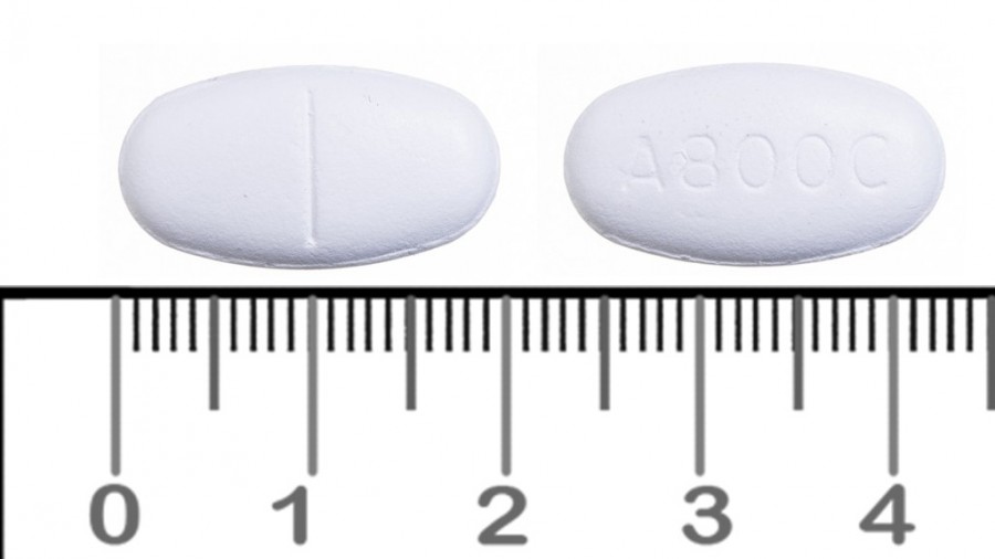 ACICLOVIR CINFA 800 mg COMPRIMIDOS DISPERSABLES EFG, 35 comprimidos fotografía de la forma farmacéutica.