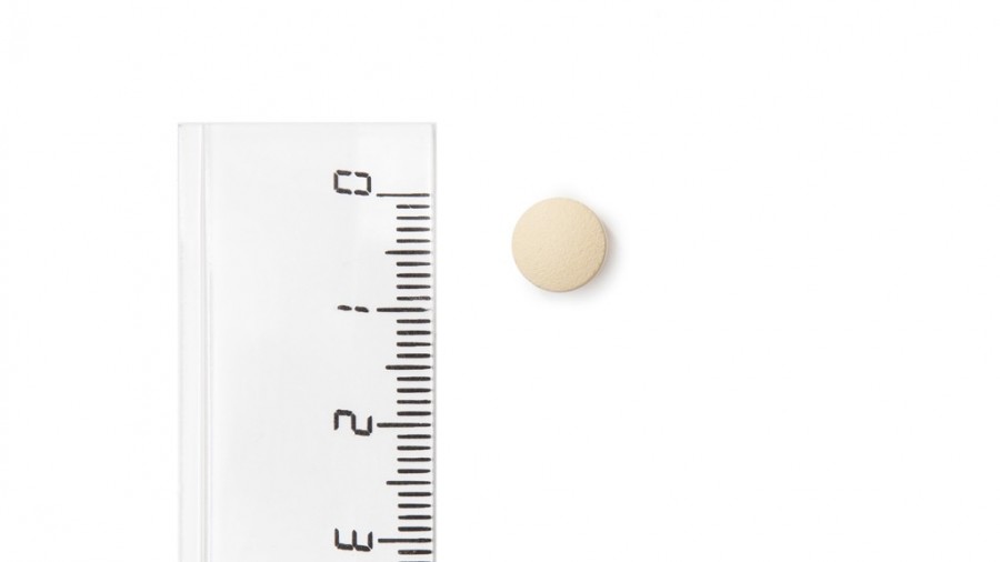 ACOMICIL 50 mg COMPRIMIDOS RECUBIERTOS CON PELICULA EFG, 500 comprimidos (BLISTER) fotografía de la forma farmacéutica.