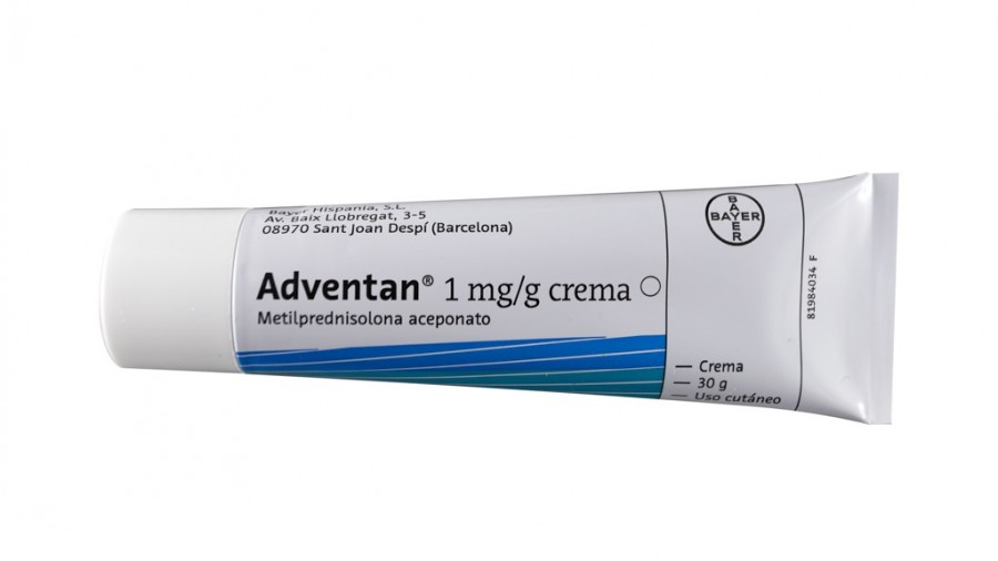 ADVENTAN 1 mg/g CREMA , 1 tubo de 60 g fotografía de la forma farmacéutica.