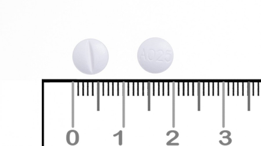 ALPRAZOLAM CINFA 0,25 mg COMPRIMIDOS EFG, 30 comprimidos fotografía de la forma farmacéutica.