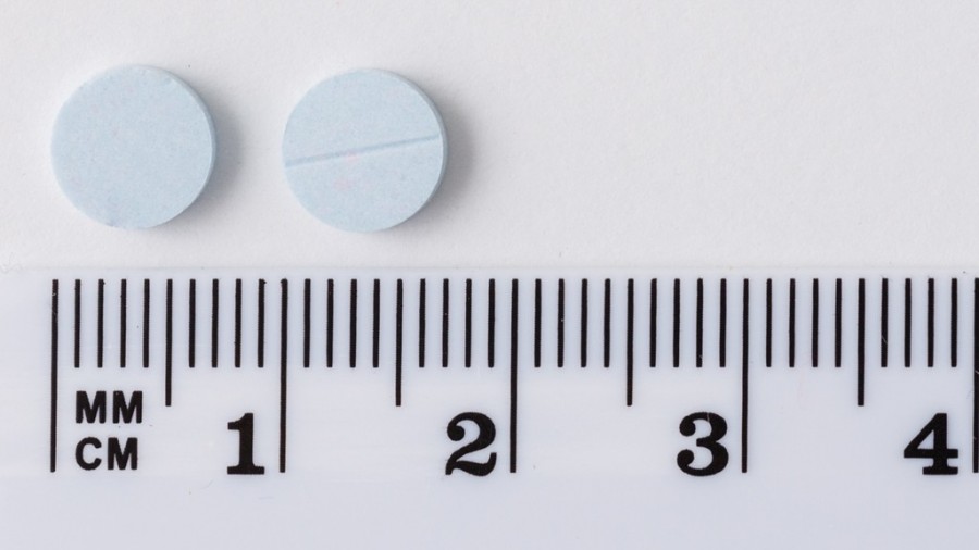 ALPRAZOLAM SANDOZ 1 mg COMPRIMIDOS EFG, 30 comprimidos fotografía de la forma farmacéutica.