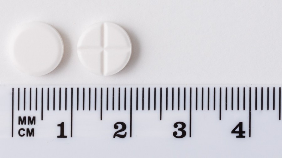 ALPRAZOLAM SANDOZ 2 mg COMPRIMIDOS EFG, 30 comprimidos fotografía de la forma farmacéutica.