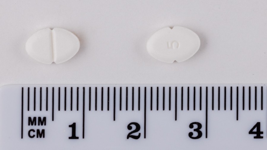 AMLODIPINO SANDOZ 5 MG COMPRIMIDOS EFG , 30 comprimidos fotografía de la forma farmacéutica.
