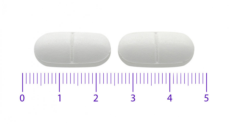 AMOXICILINA/ACIDO CLAVULANICO VIATRIS 500 MG/125 MG COMPRIMIDOS RECUBIERTOS CON PELÍCULA  EFG, 30 comprimidos fotografía de la forma farmacéutica.