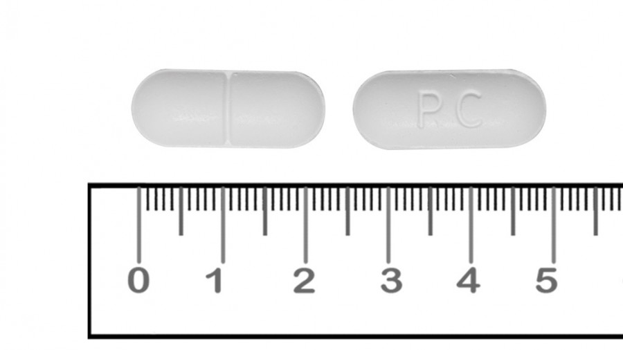 ANTIDOL 1 G COMPRIMIDOS, 10 comprimidos fotografía de la forma farmacéutica.