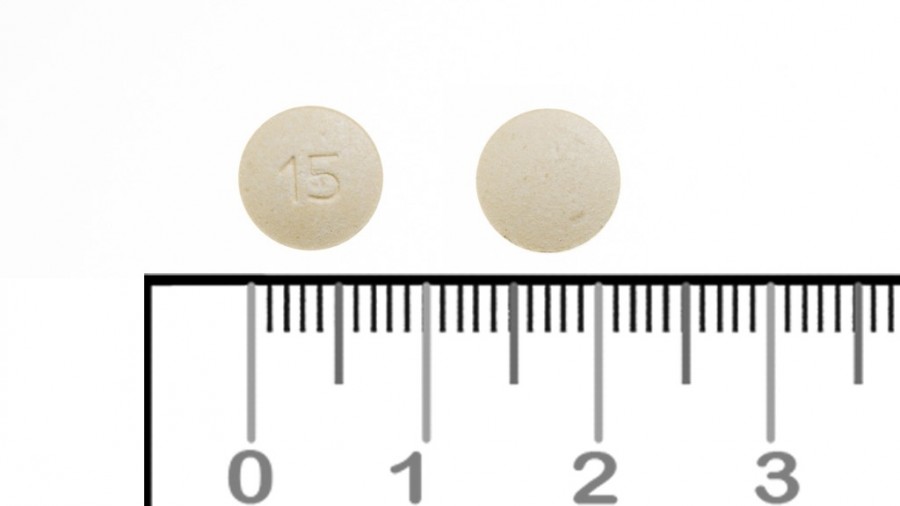ARIPIPRAZOL FLAS CINFA 15 MG COMPRIMIDOS BUCODISPERSABLES EFG , 28 comprimidos fotografía de la forma farmacéutica.