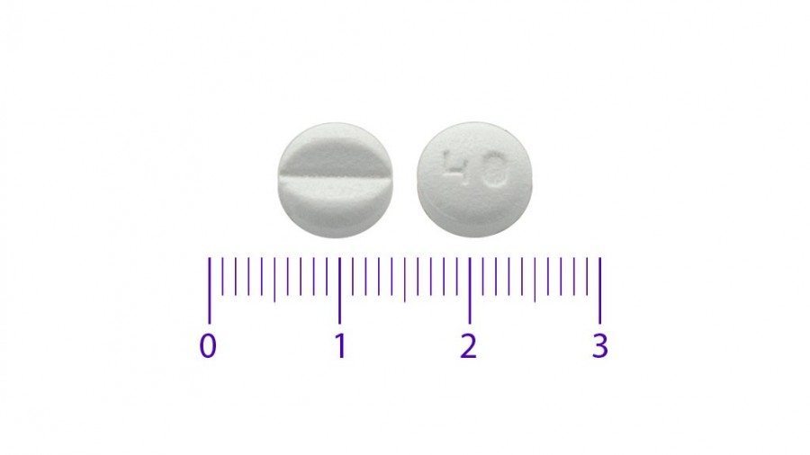 ATORVASTATINA VIATRIS 40 MG COMPRIMIDOS RECUBIERTOS CON PELICULA EFG, 28 comprimidos (OPA/Al/PVC/Al) fotografía de la forma farmacéutica.