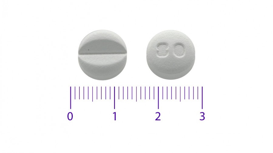ATORVASTATINA VIATRIS 80 MG COMPRIMIDOS RECUBIERTOS CON PELICULA EFG, 28 comprimidos (OPA/Al/PVC/Al) fotografía de la forma farmacéutica.