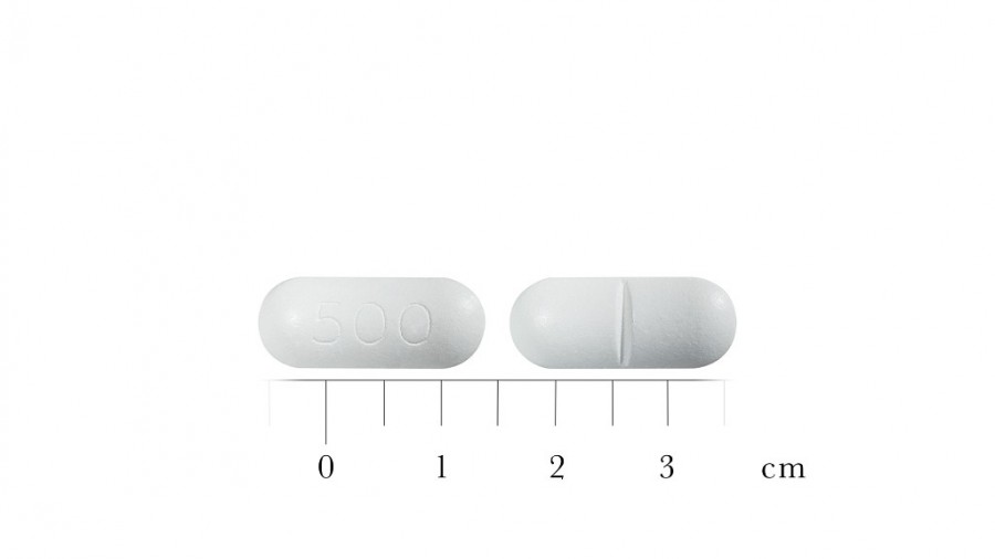 AZITROMICINA STADA 500 mg COMPRIMIDOS RECUBIERTOS CON PELICULA EFG , 3 comprimidos fotografía de la forma farmacéutica.