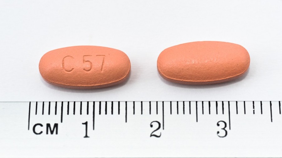 BALZAK PLUS 40 mg/10 mg/25 mg COMPRIMIDOS RECUBIERTOS CON PELICULA , 28 comprimidos fotografía de la forma farmacéutica.