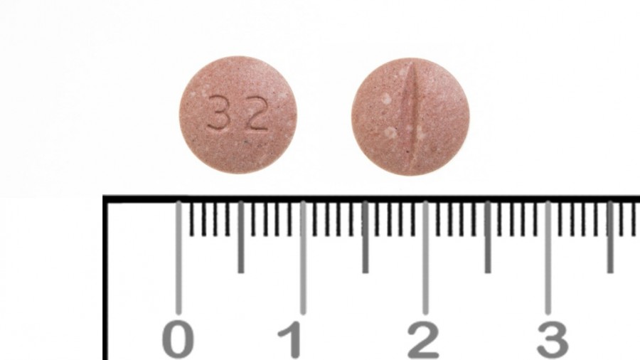 CANDESARTAN CINFA 32 mg COMPRIMIDOS EFG, 28 comprimidos fotografía de la forma farmacéutica.