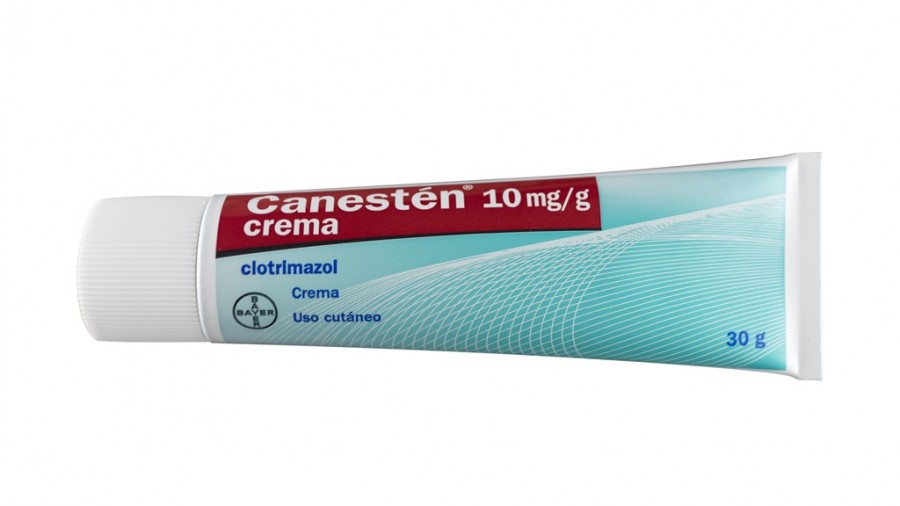 CANESTEN 10 mg/g CREMA, 1 tubo de 30 g fotografía de la forma farmacéutica.