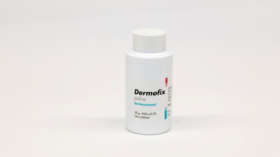 DERMOFIX POLVO, 1 frasco de 30 g fotografía de la forma farmacéutica.