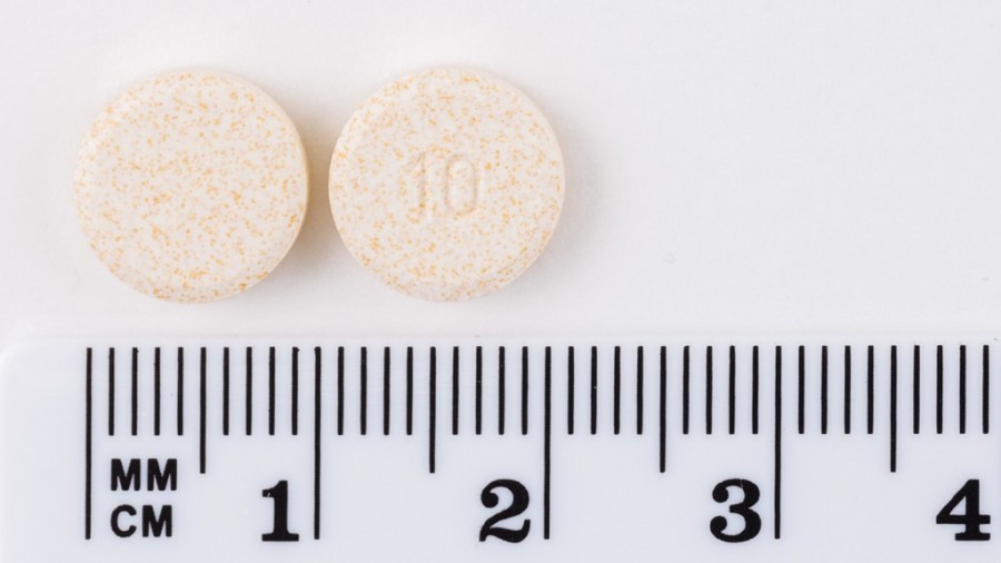 DONEPEZILO FLAS SANDOZ 10 mg COMPRIMIDOS BUCODISPERSABLES EFG 28 comprimidos fotografía de la forma farmacéutica.