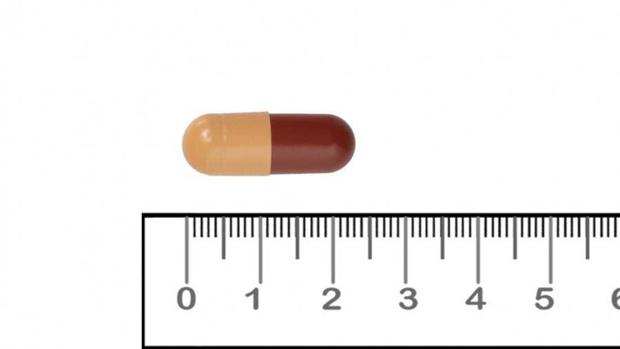 DUTASTERIDA/TAMSULOSINA CINFA 0,5 MG/0,4 MG CAPSULAS DURAS EFG, 30 cápsulas (Frasco) fotografía de la forma farmacéutica.