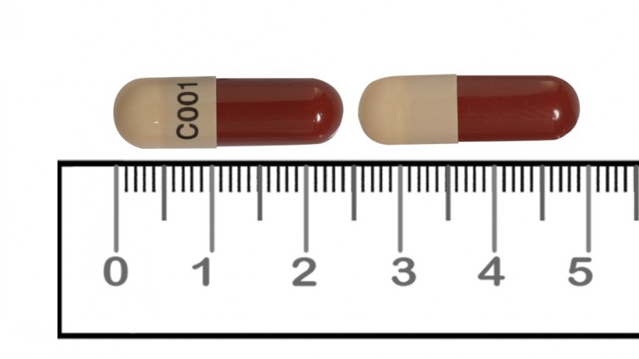 DUTASTERIDA/TAMSULOSINA CINFAMED 0,5 MG/0,4 MG CAPSULAS DURAS, 30 cápsulas fotografía de la forma farmacéutica.