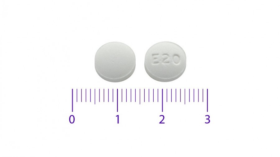 EBASTINA VIATRIS 20 MG COMPRIMIDOS BUCODISPERSABLES EFG, 20 comprimidos fotografía de la forma farmacéutica.