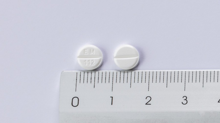 EUTIROX 112 microgramos COMPRIMIDOS , 100 comprimidos fotografía de la forma farmacéutica.