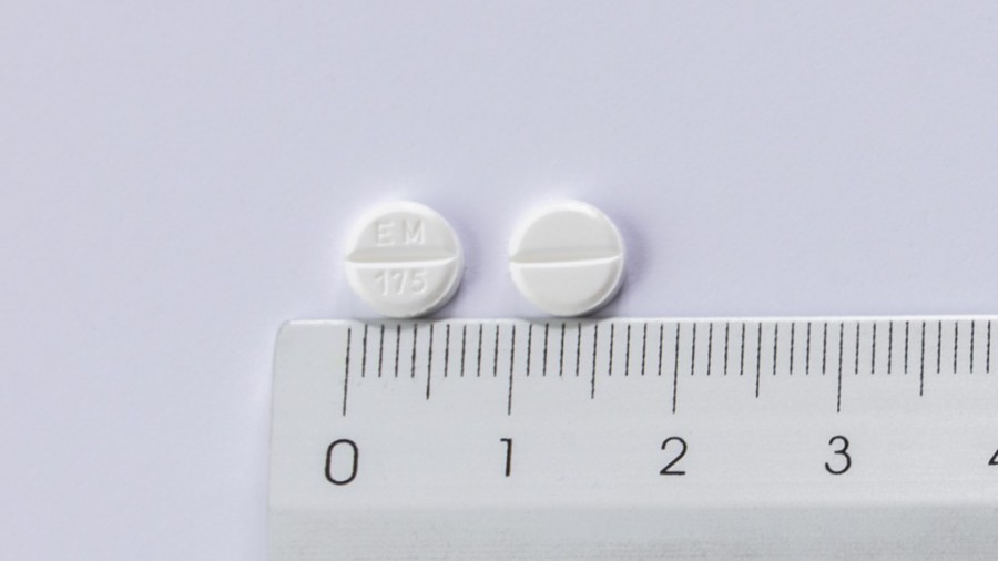 EUTIROX 175 microgramos COMPRIMIDOS , 100 comprimidos fotografía de la forma farmacéutica.