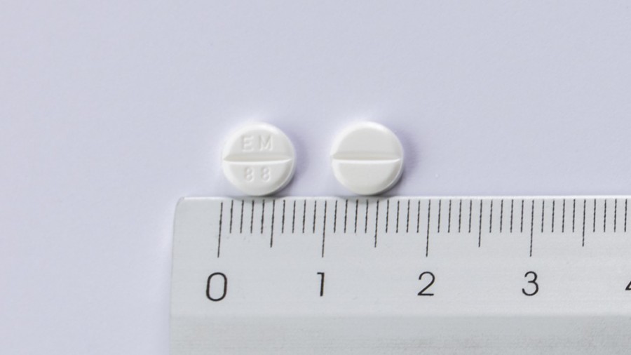 EUTIROX 88 microgramos COMPRIMIDOS , 28 comprimidos fotografía de la forma farmacéutica.
