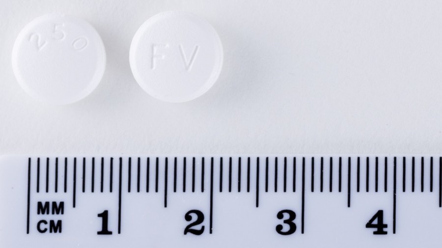 FAMVIR 250 mg COMPRIMIDOS RECUBIERTOS CON PELICULA , 21 comprimidos fotografía de la forma farmacéutica.